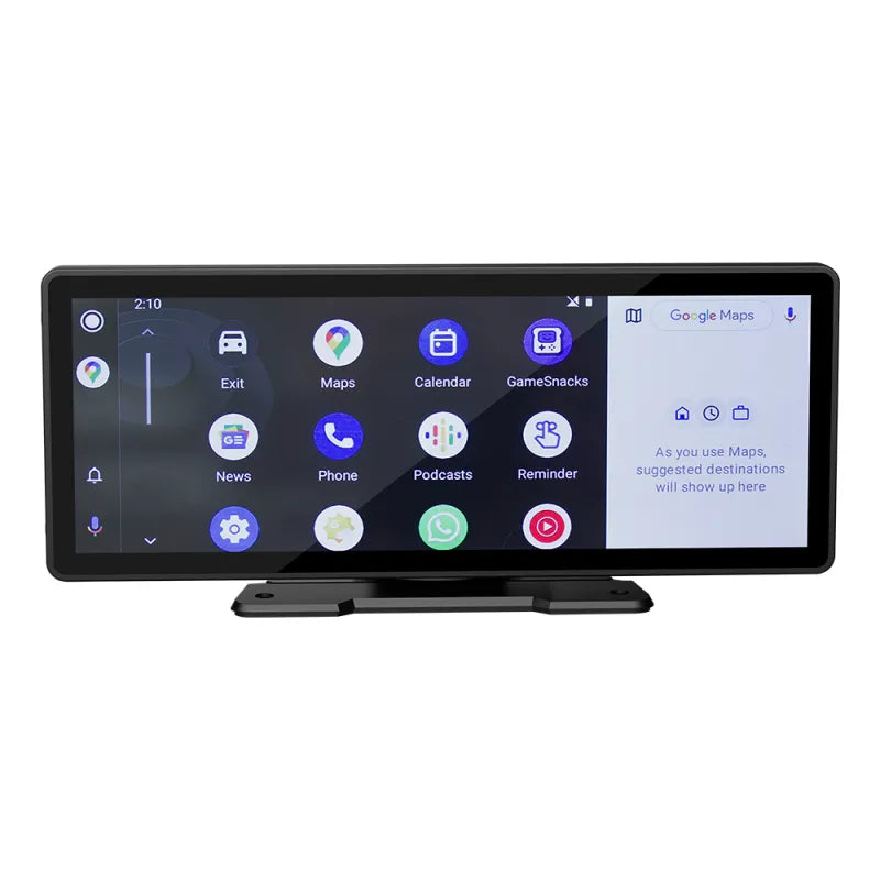 10.26-Inch Wireless Car Display with Camera Options