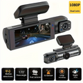 Dual Dash Cam with 1080P Night Vision