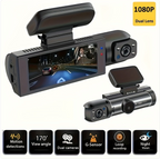 Dual Dash Cam with 1080P Night Vision