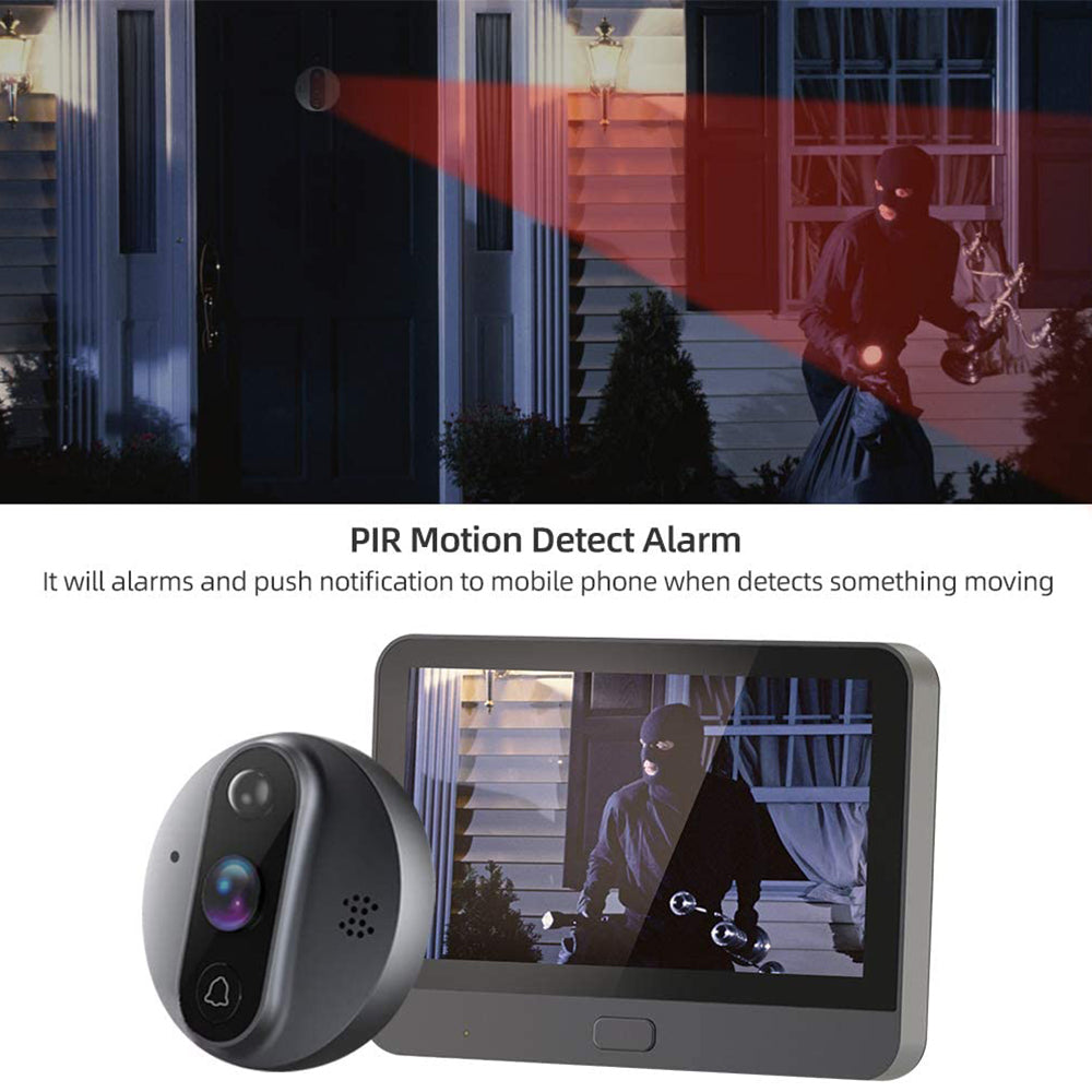 Smart Tuya 1080P WiFi Doorbell Camera with Audio