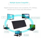 Compact Wireless Keyboard & Mouse Set