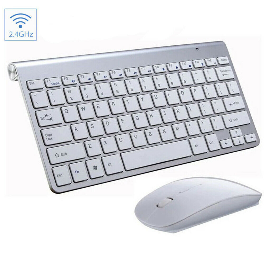 Compact Wireless Keyboard & Mouse Set