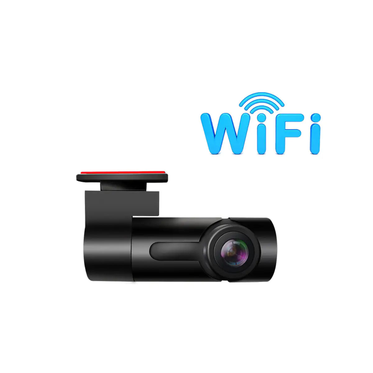 Wi-Fi 1080p Dash Cam with 170° Wide-Angle Lens