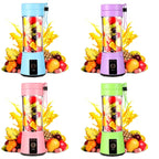 380ML Portable USB Blender with 6 Blades for Smoothies