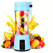 380ML Portable USB Blender with 6 Blades for Smoothies