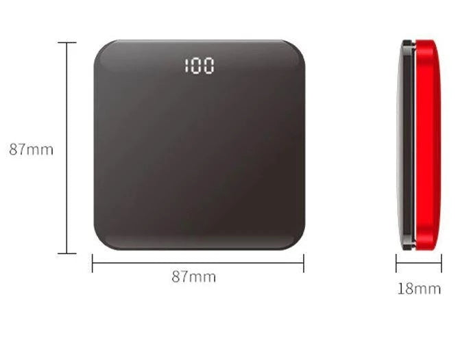 Mirror Finish Magnetic Power Bank
