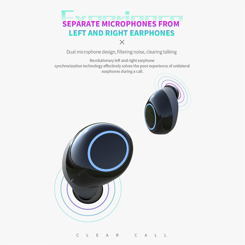 TWS Bluetooth Earbuds with Charging Wristband Case