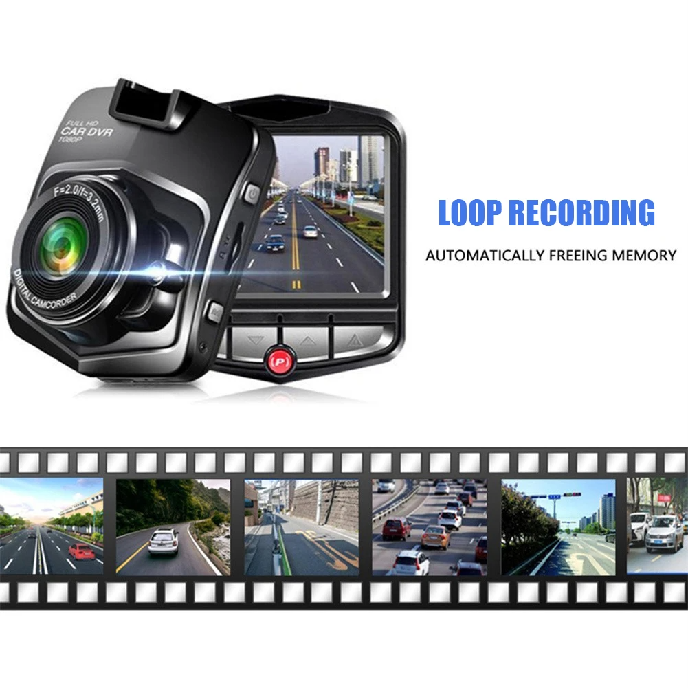 2.4-Inch 1080p Dash Cam with Night Vision