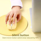 Portable Wireless Bluetooth Silent Ergonomic Mouse