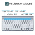 Compact Wireless Keyboard & Mouse Set