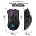Rechargeable Wireless Gaming Mouse with RGB