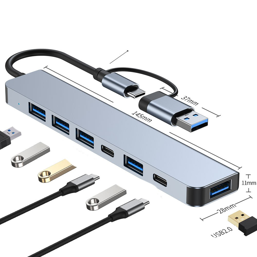 7-in-1 USB-C Hub for Laptops