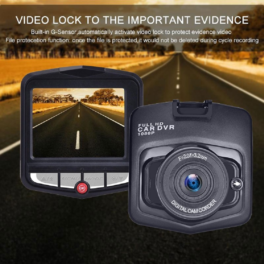 2.4-Inch 1080p Dash Cam with Night Vision