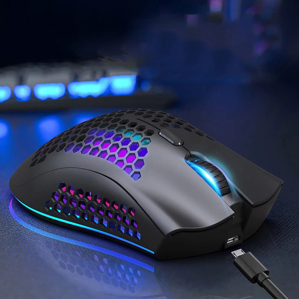 Rechargeable Wireless Gaming Mouse with RGB