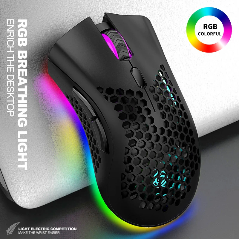 Rechargeable Wireless Gaming Mouse with RGB
