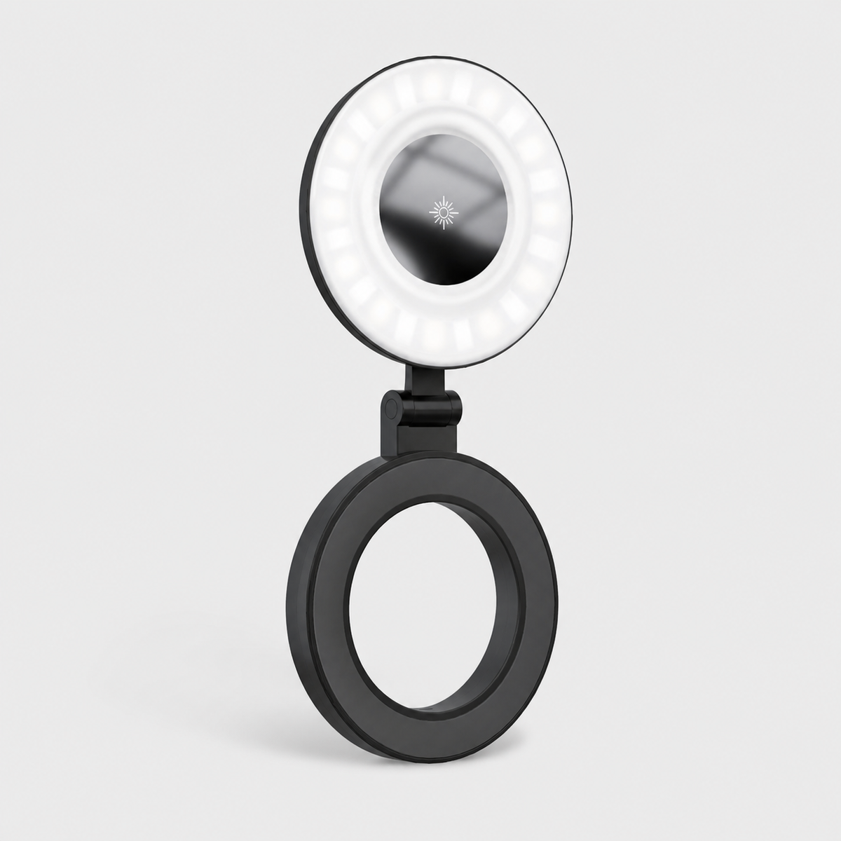 Magnetic Rechargeable Phone Ring Light open view